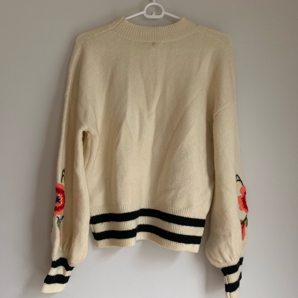 Harlyn Anthropologie gardenstripe pullover sweater - Picture 5 of 7